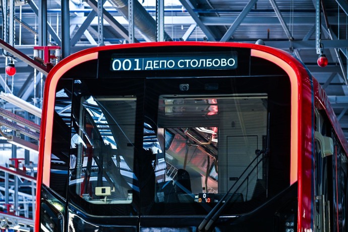 Электродепо «Столбово» (видеографика)