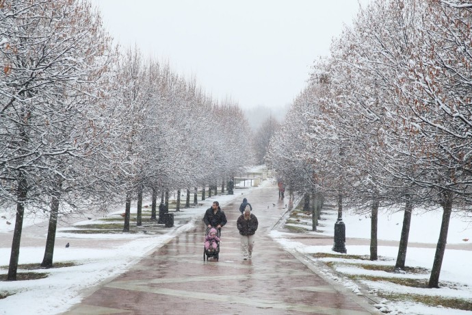 Синоптик Леус: В пятницу в Москве ожидается снег, переходящий в дождь