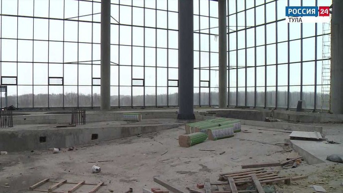 Тульский аквапарк принял гостей задолго до открытия