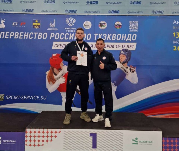 Якутянин завоевал бронзу первенства России по тхэквондо