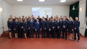 Руководитель управления кадров Следственного комитета Российской Федерации провел встречу с сотрудниками следственного управления по Брянской области