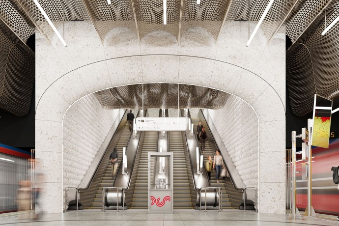 Утверждена архитектурная концепция станции «Кленовый бульвар» Бирюлевской линии метро Утверждена архитектурная концепция станции «Кленовый бульвар» Бирюлевской линии метро