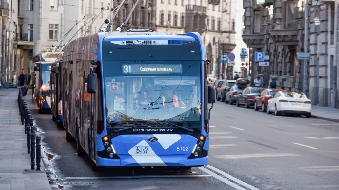 Петербургский троллейбус отмечает 89 лет на городских маршрутах