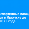 Новые спортивные площадки появятся в Иркутске до конца 2025 года
