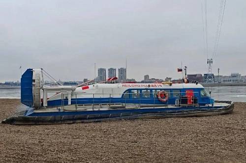 В Хэйхэ проинспектировали работу судов на воздушной подушке