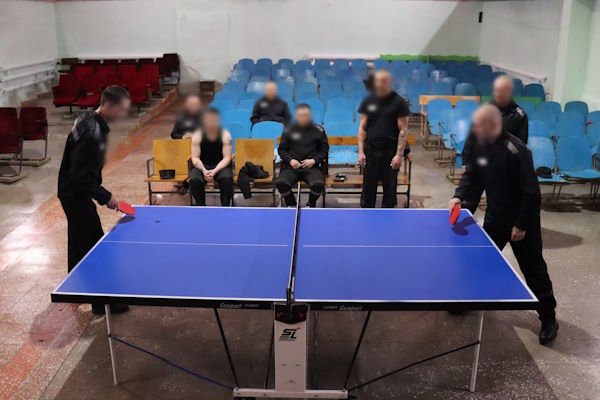 В улан-удэнской колонии прошёл турнир по настольному теннису