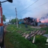 В Башкирии у многодетной семьи при пожаре сгорело всё имущество