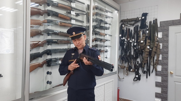 За неделю в Бурятии росгвардейцы изъяли 29 единиц оружия