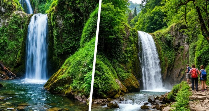 Прогулка по Абхазии: Гегский водопад – симфония воды и камня Прогулка по Абхазии: Гегский водопад – симфония воды и камня