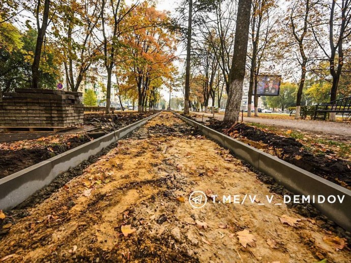 В Белгороде новая велодорожка соединит улицы Мичурина и Студенческую