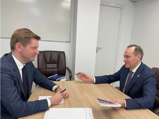 Глава Мордовии встретился с руководством Института демографической политики имени Д.И. Менделеева
