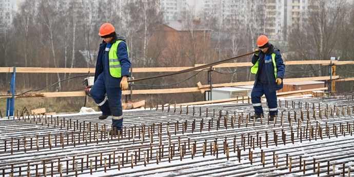 Путепровод над путями МЦД-2 на трассе Солнцево – Бутово – Варшавское шоссе готов на 70% Путепровод над путями МЦД-2 на трассе Солнцево – Бутово – Варшавское шоссе готов на 70%