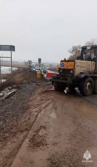На одной из дорог Башкирии введено ограничение движения