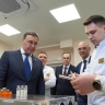 Министр науки и высшего образования РФ Валерий Фальков, находясь в Саранске, осмотрел лаборатории Центра развития биотехнологий и медицины