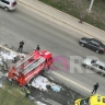 В Уфе байкер врезался в пожарную машину и погиб