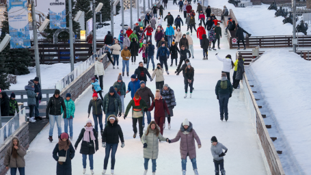 Каток на ВДНХ на 5 тысяч гостей откроют 25 ноября