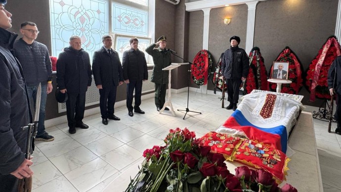 В Уфе  простились с ветераном войны Сергеем Петровым