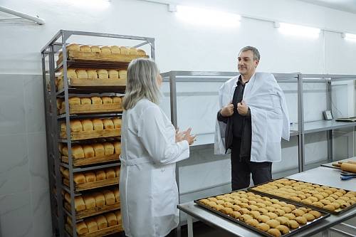 Пекарня с помощью льготного кредитования открылась в Екатеринославке