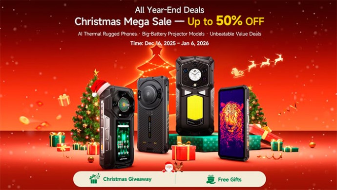 Флагманские защищённые телефоны Ulefone станут практичным подарком на Новый год