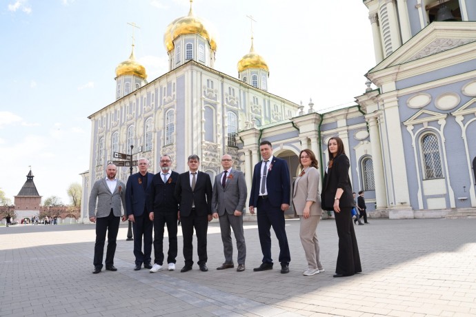 Делегация Харьковской области поблагодарила Тульскую область за поддержку переселенцев