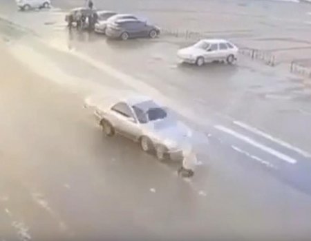 В Башкирии машина протащила сбитую девочку несколько метров