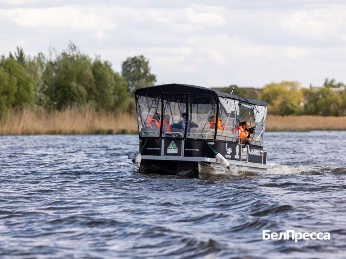 В Белгороде в тестовом режиме запустили водные экскурсии по Северскому Донцу
