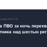 Средства ПВО за ночь перехватили 42 беспилотника над шестью регионами России