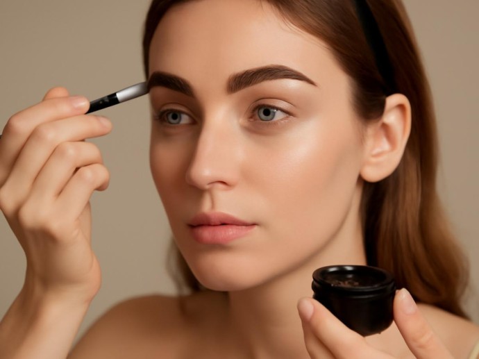 Брови как чёрные гусеницы: одна ошибка в макияже способна состарить на десять лет