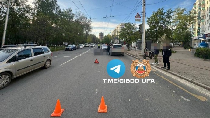 В Уфе на пешеходном переходе подросток попал под машину