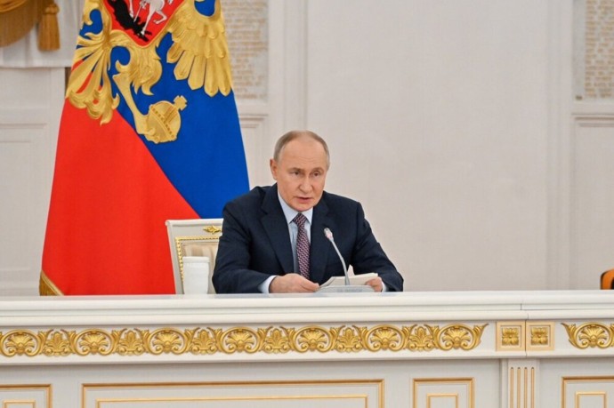 Владимир Путин поздравил москвичей с Днем города