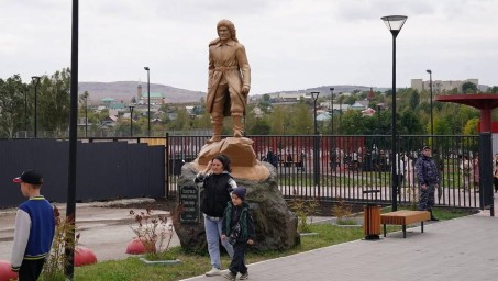В Баймакском районе Башкирии благоустраивают парк имени Салавата Юлаева