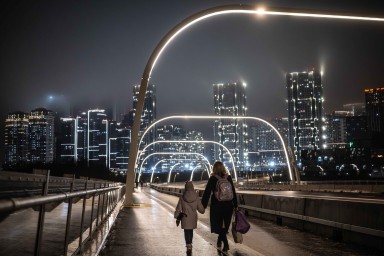 ВЦИОМ: 90 процентов москвичей довольны состоянием подсветки зданий и площадей