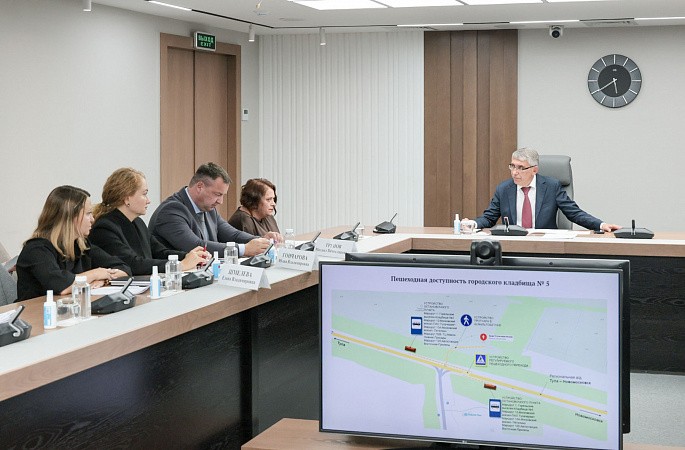 На пути к воинскому кладбищу в Туле появятся новые остановки