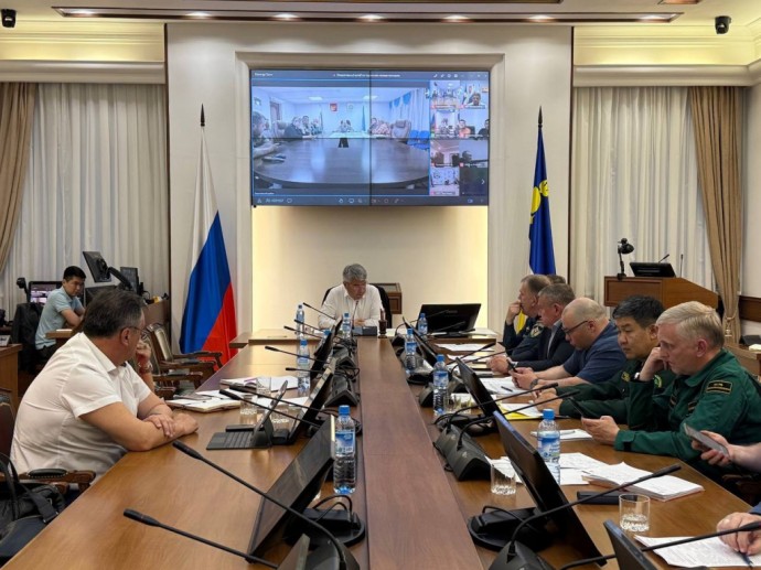 Глава Бурятии назвал ситуацию с лесными пожарами напряжённой