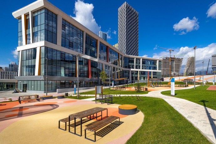 В районе Хорошево-Мневники открылась новая школа В районе Хорошево-Мневники открылась новая школа