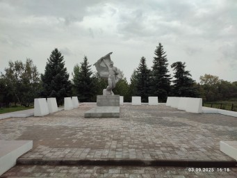 В Башкирии восстановили памятник ветеранам Великой Отечественной войны