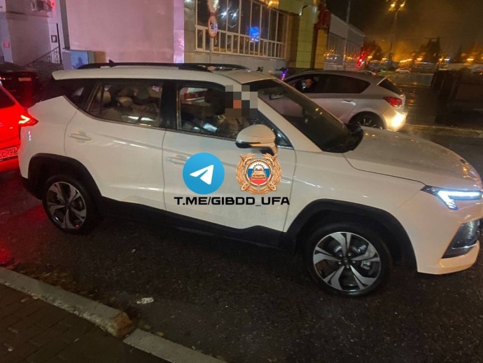 В Уфе ребенок выбежал под колеса автомобиля