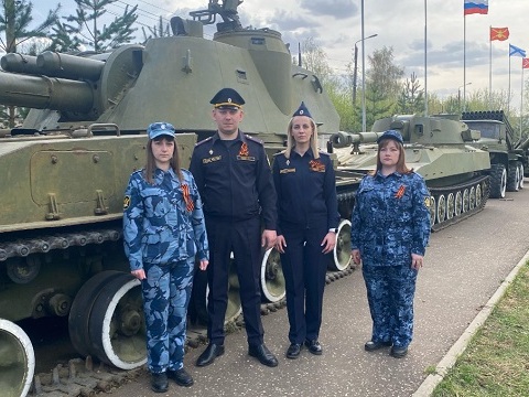Сотрудники СИЗО-2 УФСИН по Мордовии посетили Музей военной техники под открытым небом