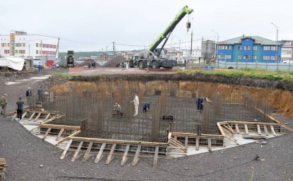В Курильске заложили фундамент нового храма, посвященного покровителям рыбаков