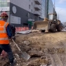 В центре Улан-Удэ подрядчик усилил подсыпку в местах просадки грунта