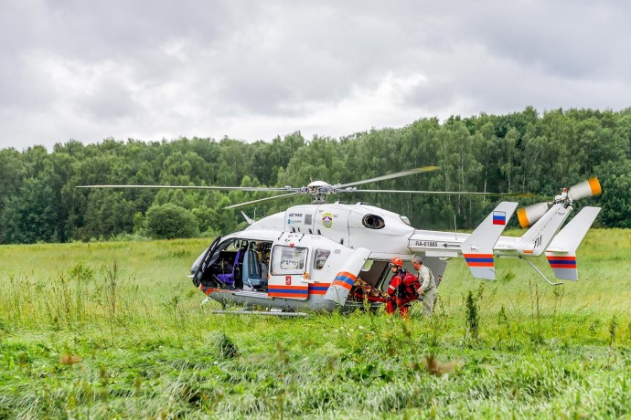 Более 370 человек спасли специалисты Московского авиационного центра в этом году