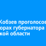 Игорь Кобзев проголосовал на выборах губернатора Иркутской области