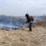 В Башкирии пожарные ликвидировали два серьезных возгорания сухой травы