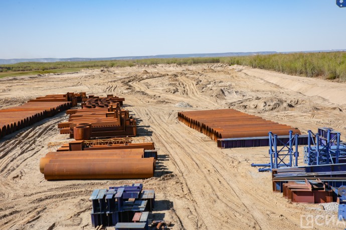 Группа «ВИС» представила обзорное видео стройки Ленского моста Группа «ВИС» представила обзорное видео стройки Ленского моста