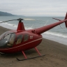На побережье Охотского моря нашли пустой вишнёвый вертолёт без экипажа