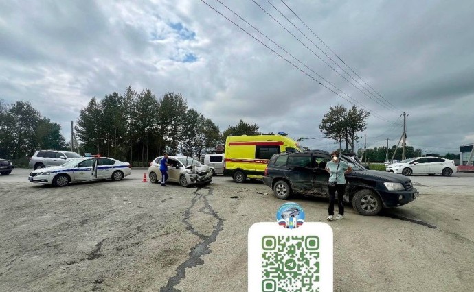Девушка с ребёнком пострадали в аварии в Южно-Сахалинске