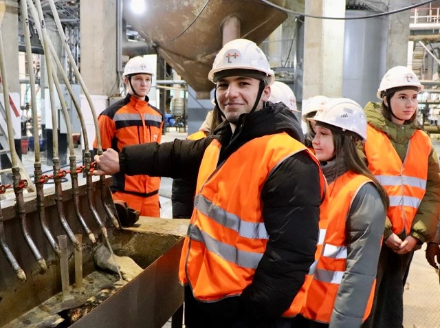 В Саранске на ТЭЦ-2 прошла экскурсия для будущих химиков-аналитиков