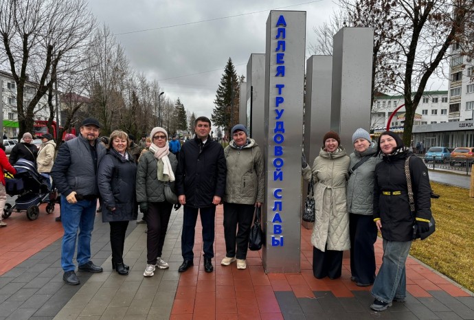 В городе Башкирии появилась аллея «Трудовой славы»