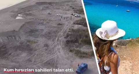 Песок утекает сквозь пальцы: пляжи Антальи начали грабить в промышленных масштабах