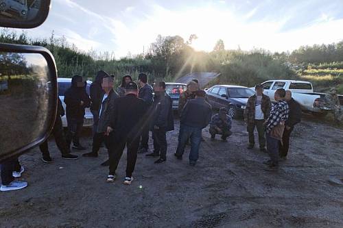В Приамурье задержали 15 мигрантов-нелегалов за незаконную добычу золота